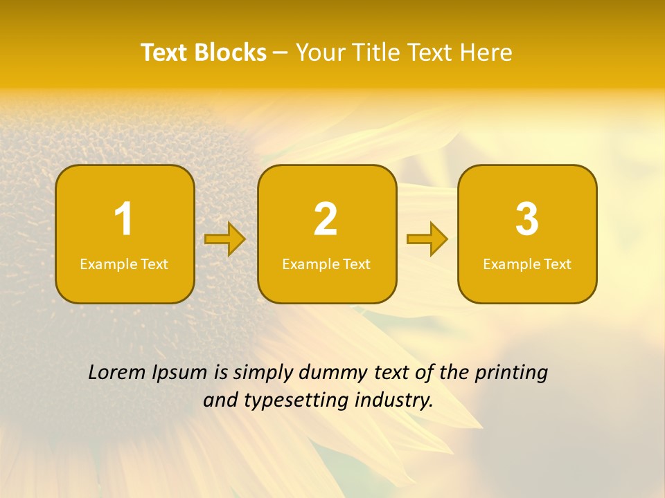 Flower Nature Blooming PowerPoint Template