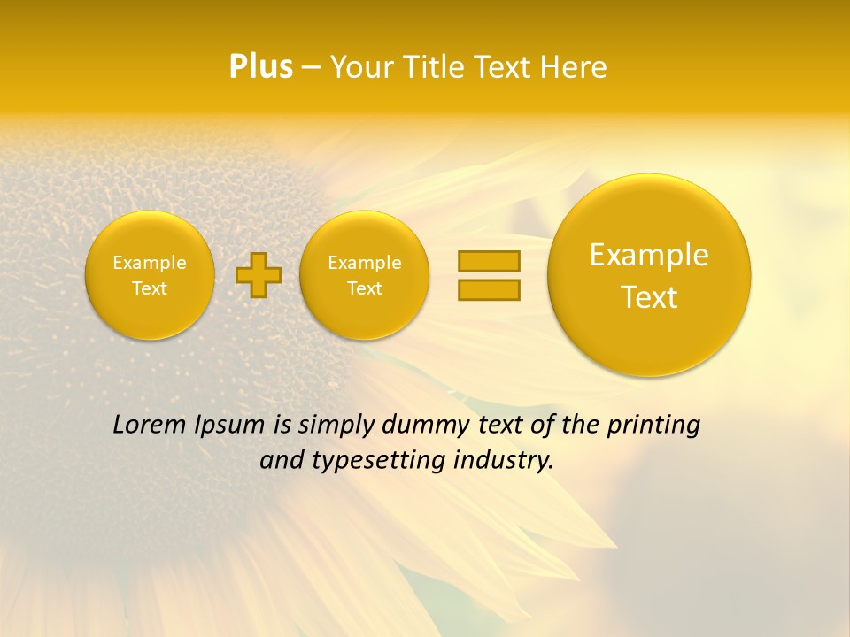 Flower Nature Blooming PowerPoint Template