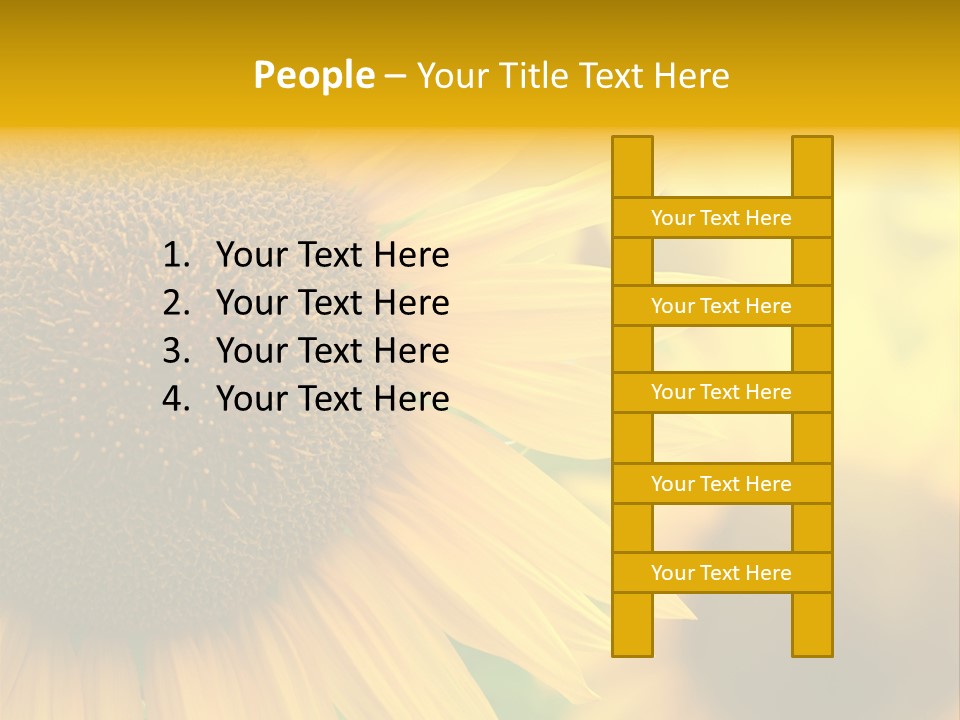 Flower Nature Blooming PowerPoint Template