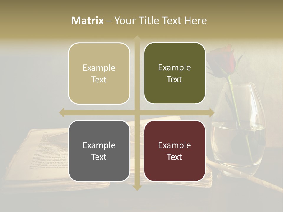 Chiaroscuro Antique Vase PowerPoint Template