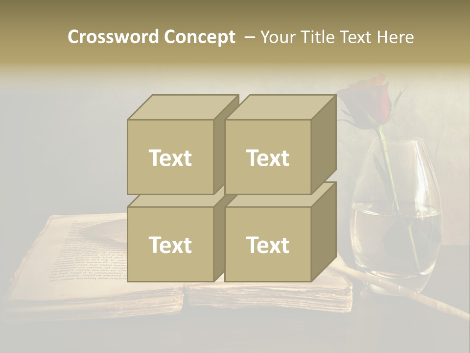 Chiaroscuro Antique Vase PowerPoint Template