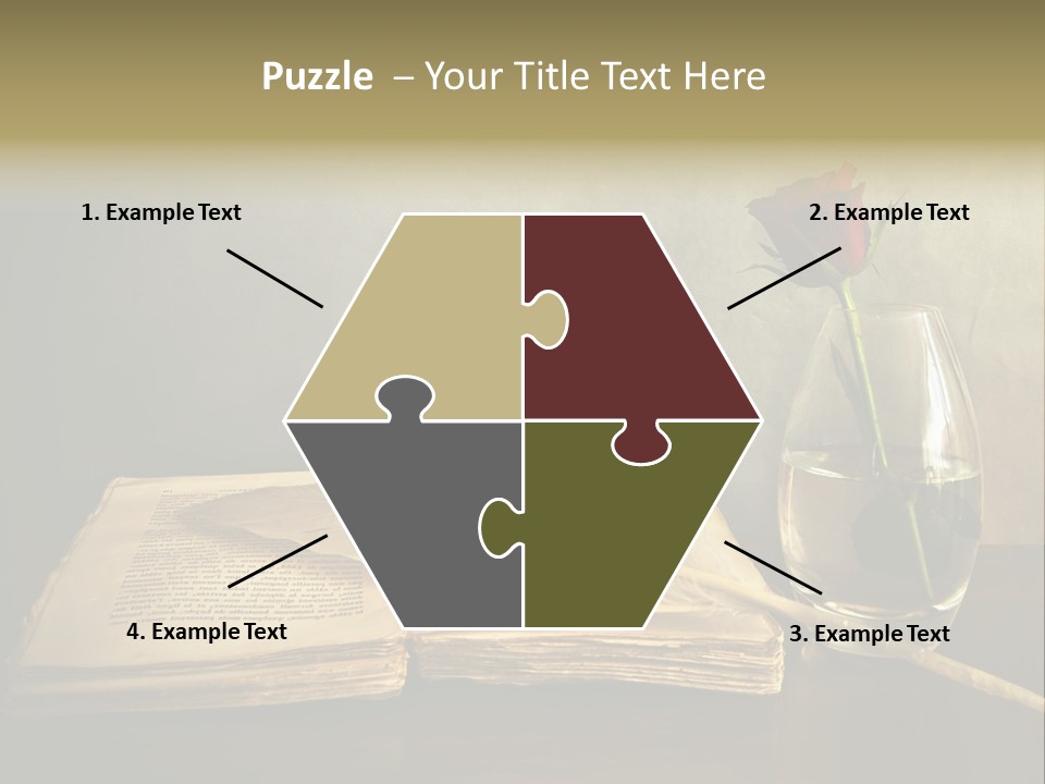 Chiaroscuro Antique Vase PowerPoint Template