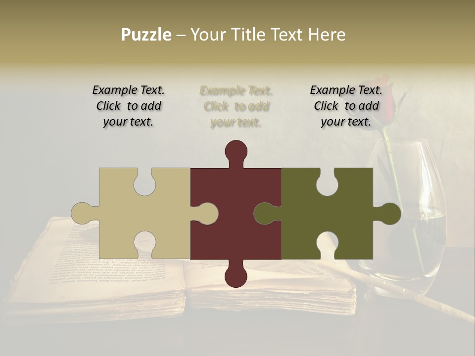 Chiaroscuro Antique Vase PowerPoint Template