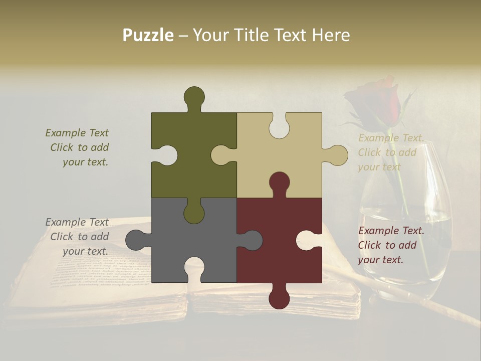 Chiaroscuro Antique Vase PowerPoint Template