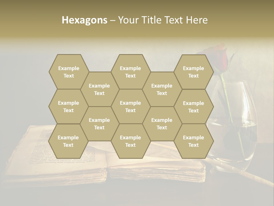 Chiaroscuro Antique Vase PowerPoint Template