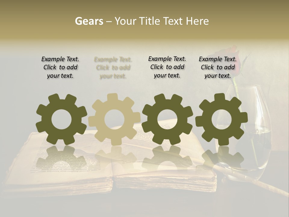 Chiaroscuro Antique Vase PowerPoint Template