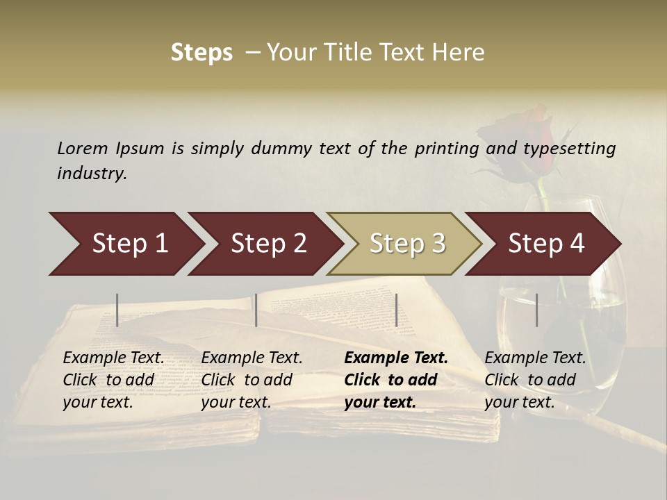 Chiaroscuro Antique Vase PowerPoint Template