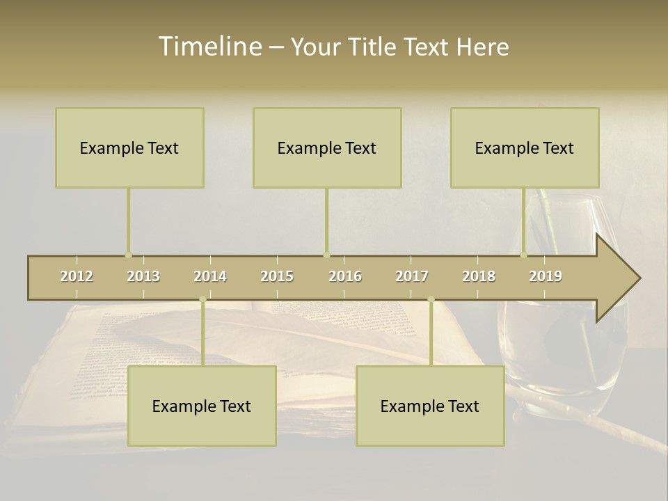 Chiaroscuro Antique Vase PowerPoint Template