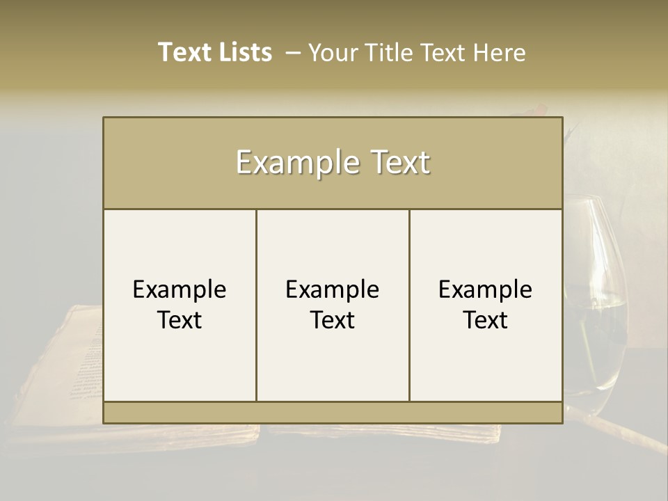 Chiaroscuro Antique Vase PowerPoint Template
