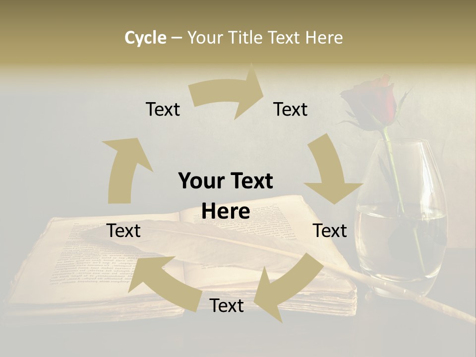 Chiaroscuro Antique Vase PowerPoint Template