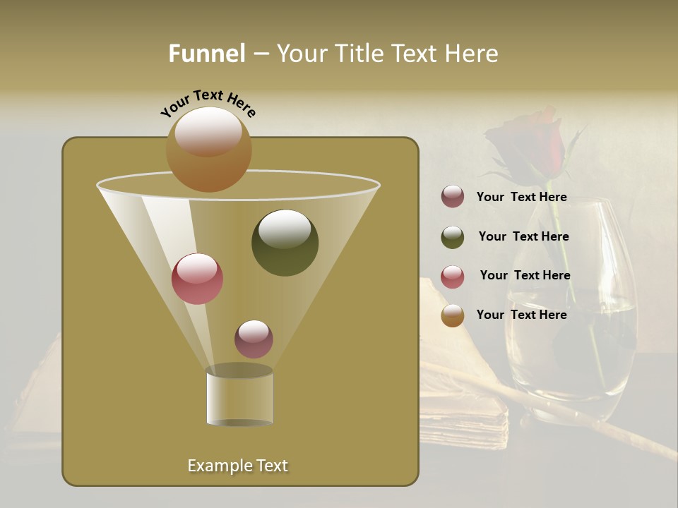 Chiaroscuro Antique Vase PowerPoint Template