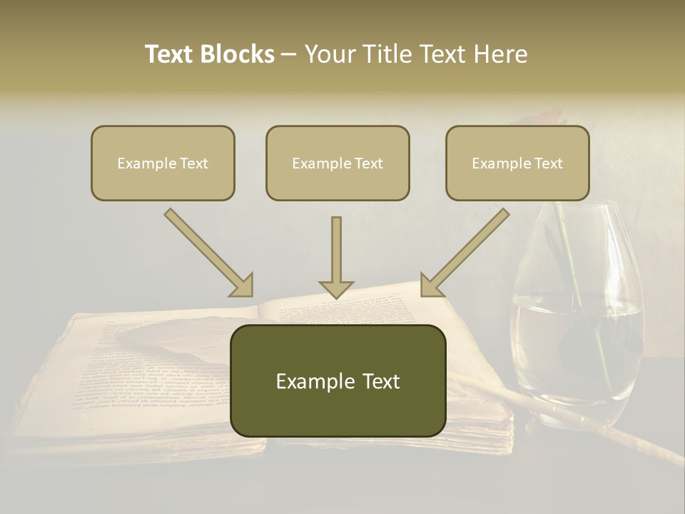 Chiaroscuro Antique Vase PowerPoint Template