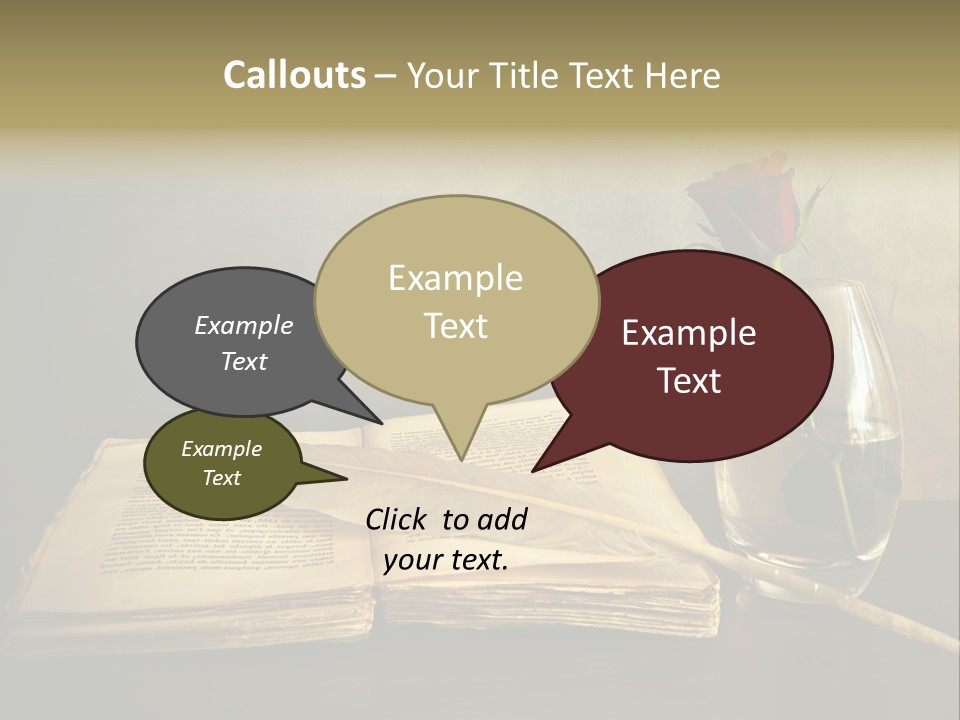 Chiaroscuro Antique Vase PowerPoint Template