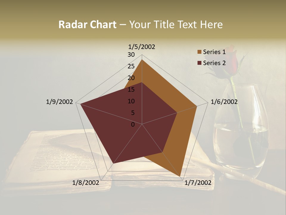 Chiaroscuro Antique Vase PowerPoint Template