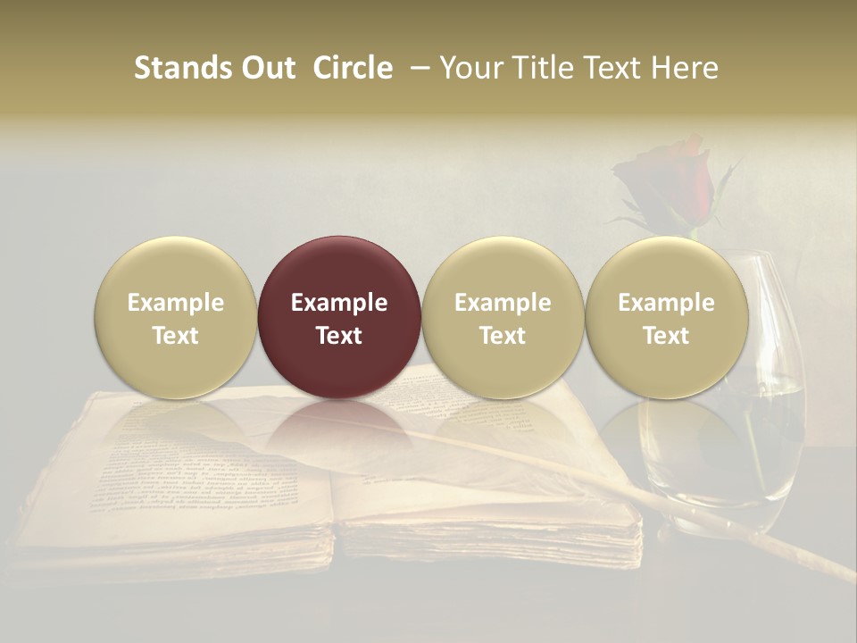 Chiaroscuro Antique Vase PowerPoint Template