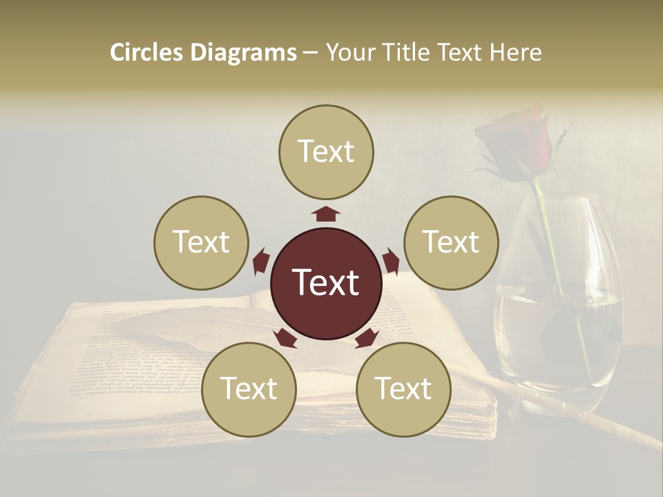 Chiaroscuro Antique Vase PowerPoint Template