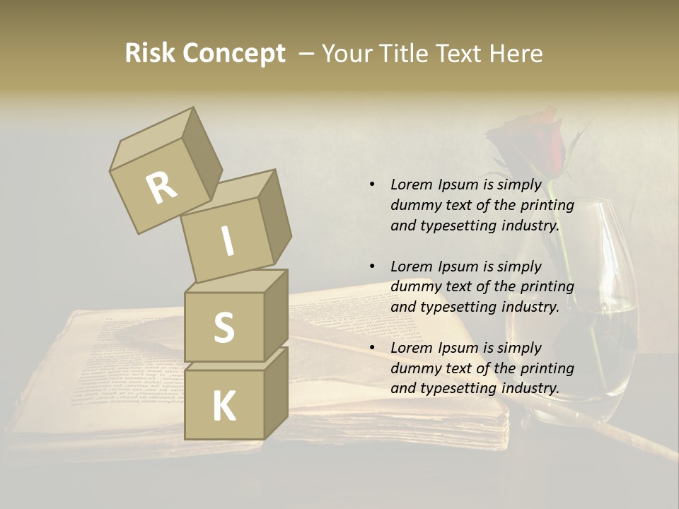 Chiaroscuro Antique Vase PowerPoint Template