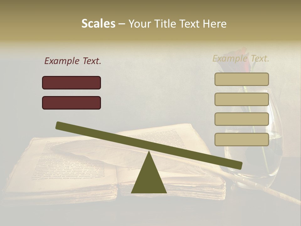 Chiaroscuro Antique Vase PowerPoint Template