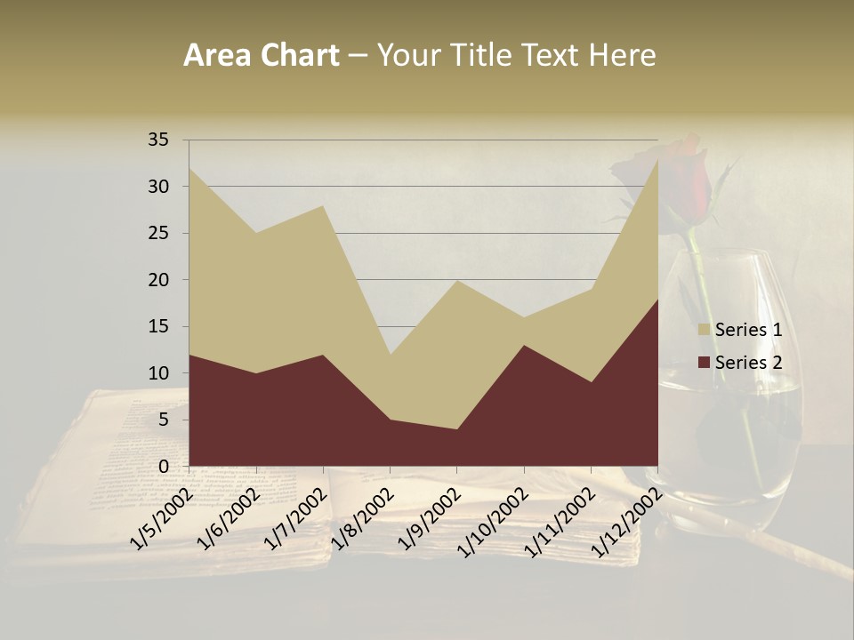 Chiaroscuro Antique Vase PowerPoint Template