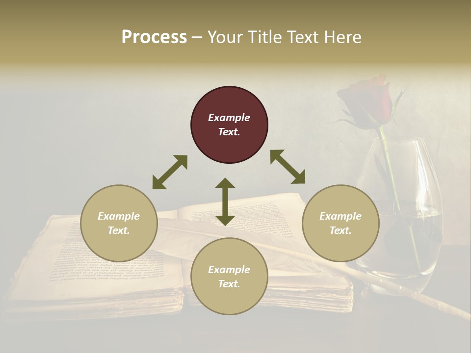 Chiaroscuro Antique Vase PowerPoint Template