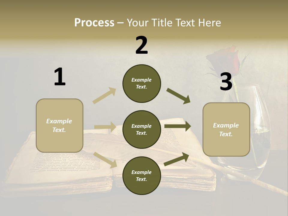 Chiaroscuro Antique Vase PowerPoint Template