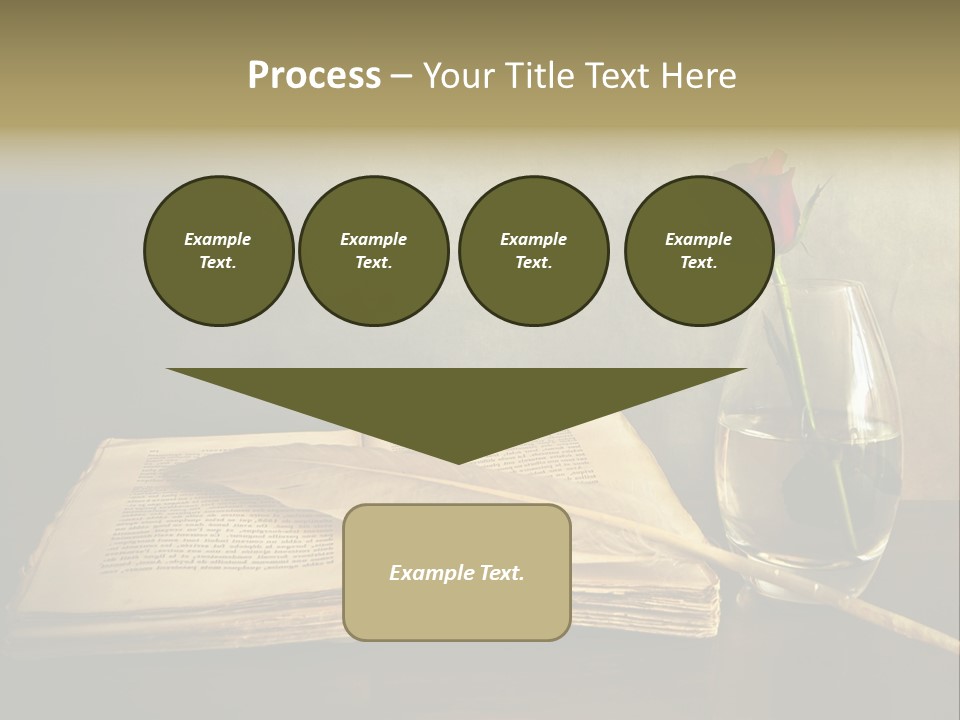 Chiaroscuro Antique Vase PowerPoint Template