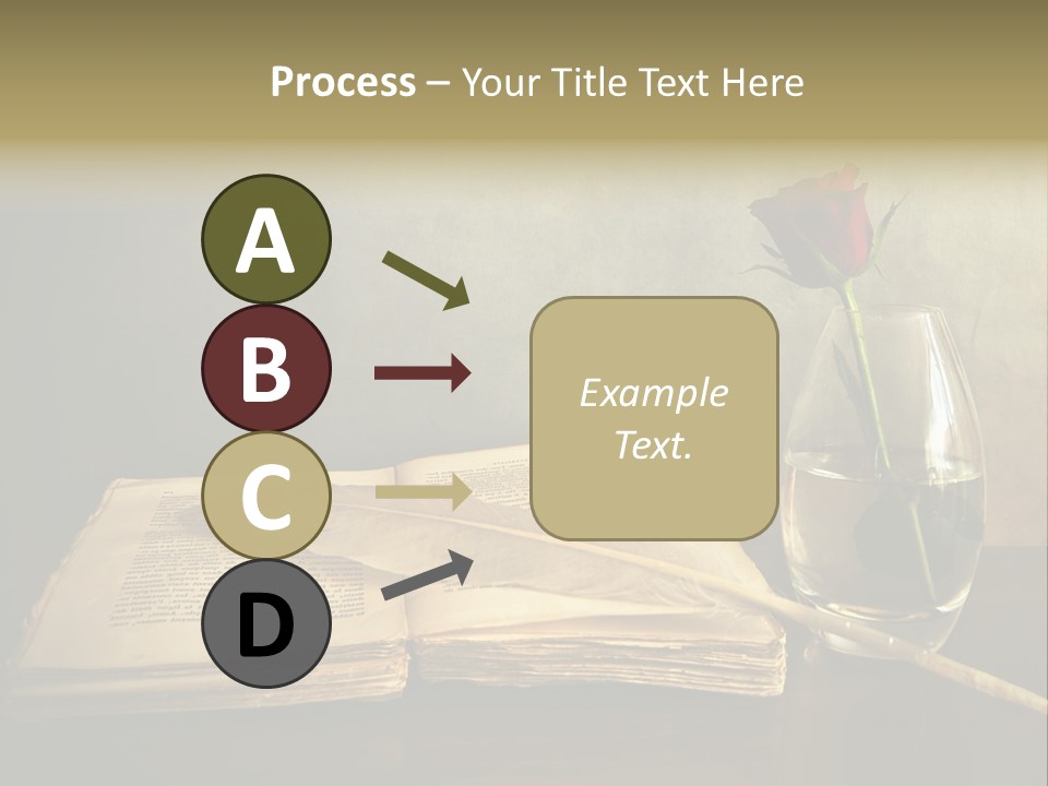 Chiaroscuro Antique Vase PowerPoint Template