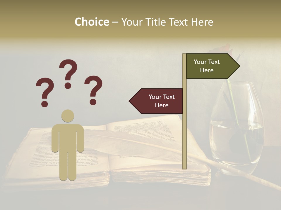 Chiaroscuro Antique Vase PowerPoint Template