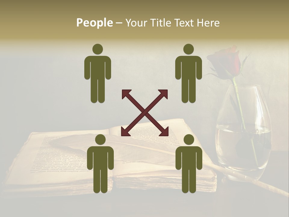 Chiaroscuro Antique Vase PowerPoint Template