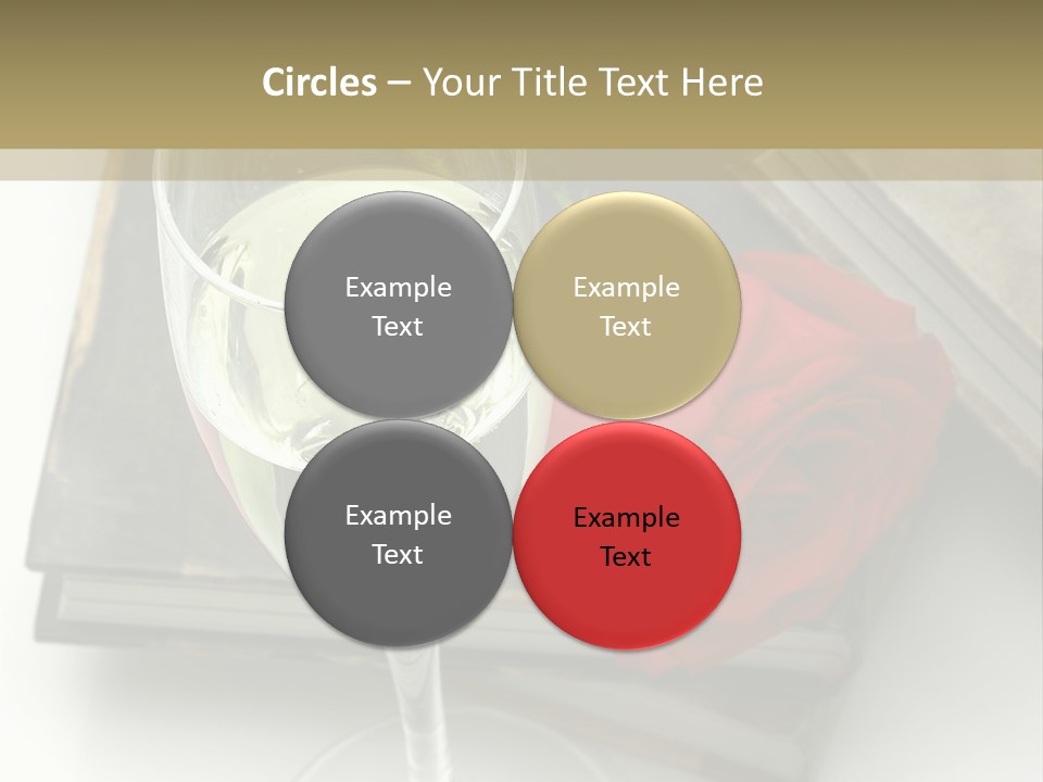 Book Glamours Celebracion PowerPoint Template