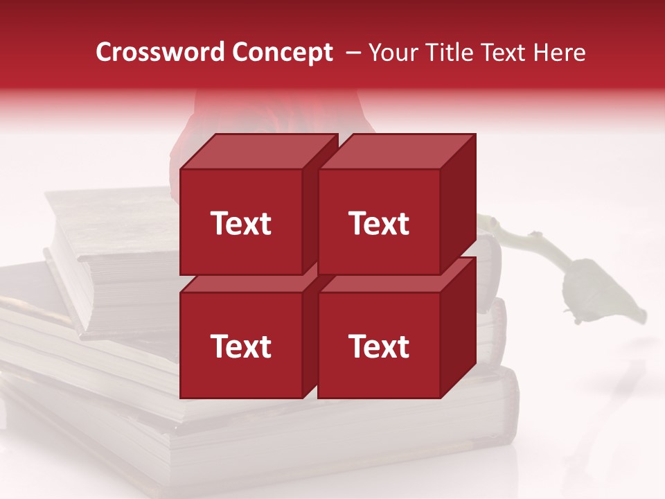 Pasion De Febrero Literatura PowerPoint Template