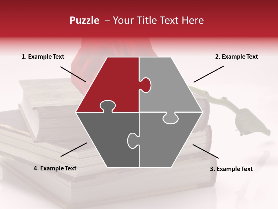 Pasion De Febrero Literatura PowerPoint Template