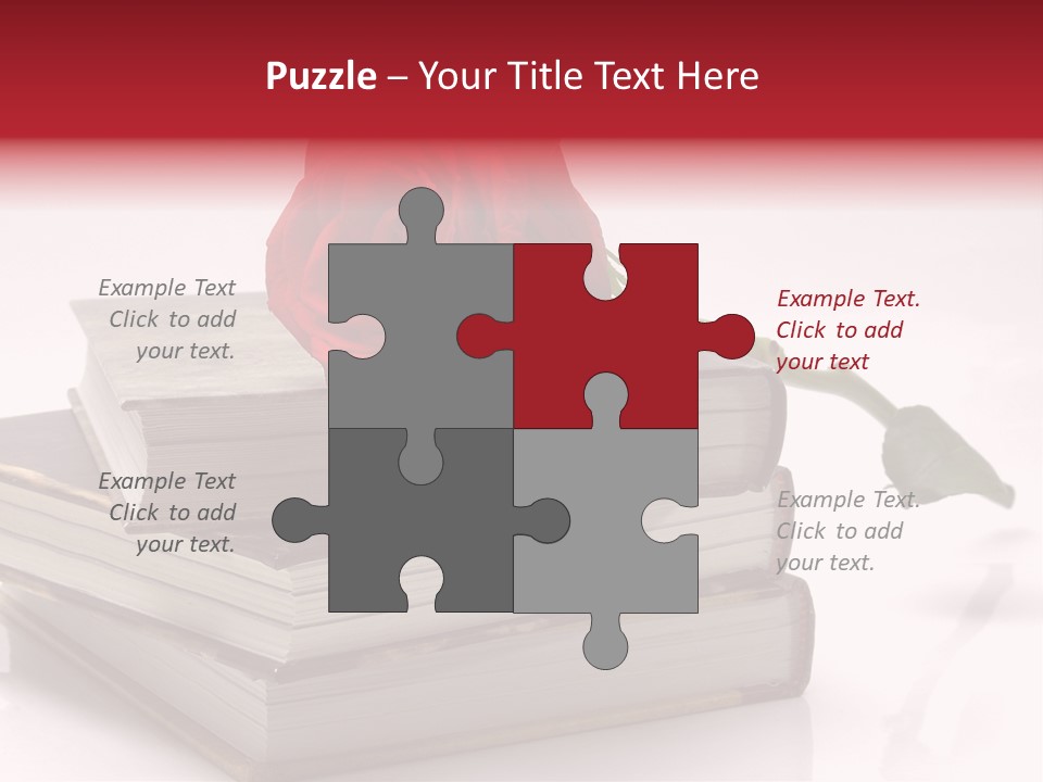 Pasion De Febrero Literatura PowerPoint Template