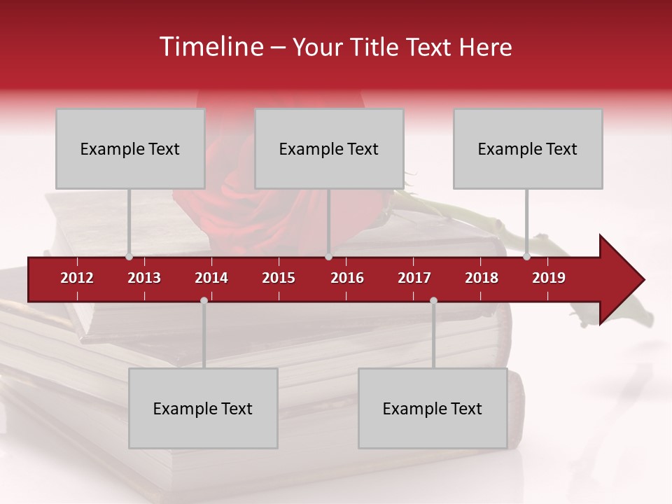 Pasion De Febrero Literatura PowerPoint Template