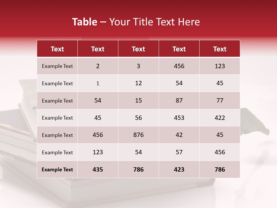 Pasion De Febrero Literatura PowerPoint Template