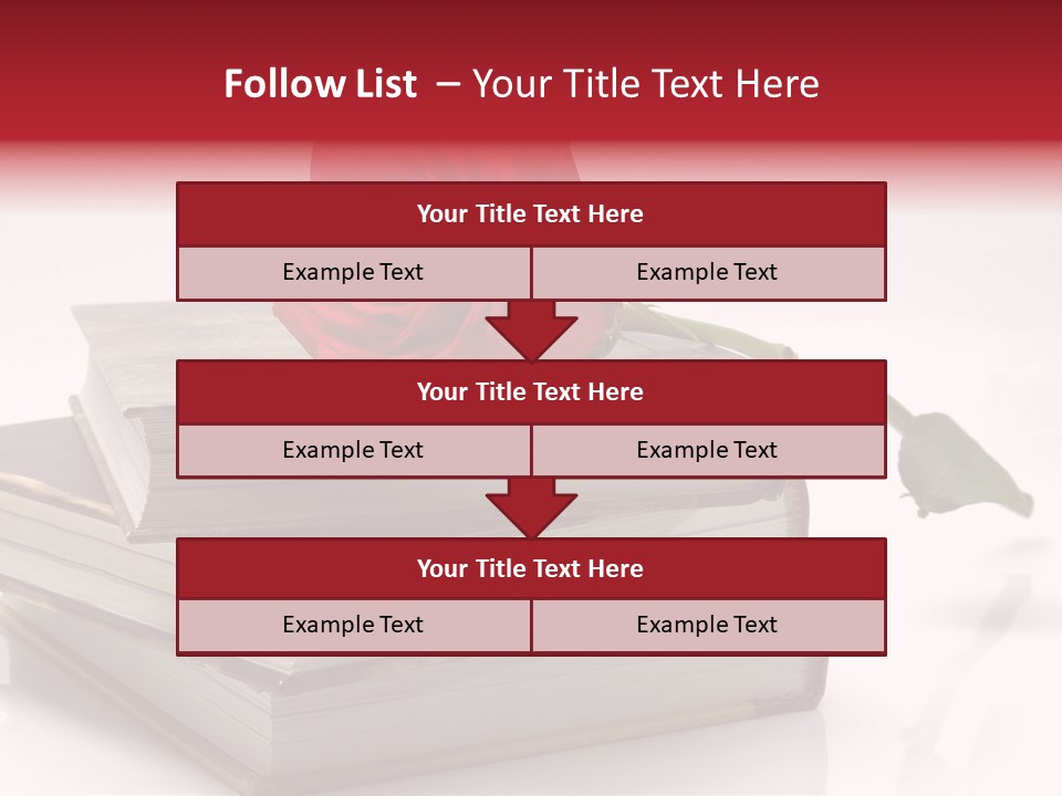 Pasion De Febrero Literatura PowerPoint Template