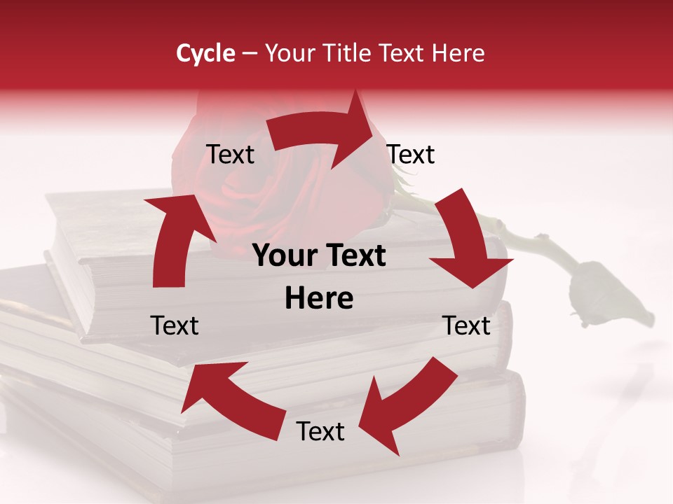 Pasion De Febrero Literatura PowerPoint Template