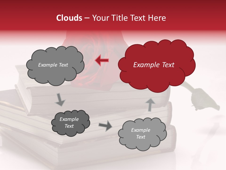 Pasion De Febrero Literatura PowerPoint Template