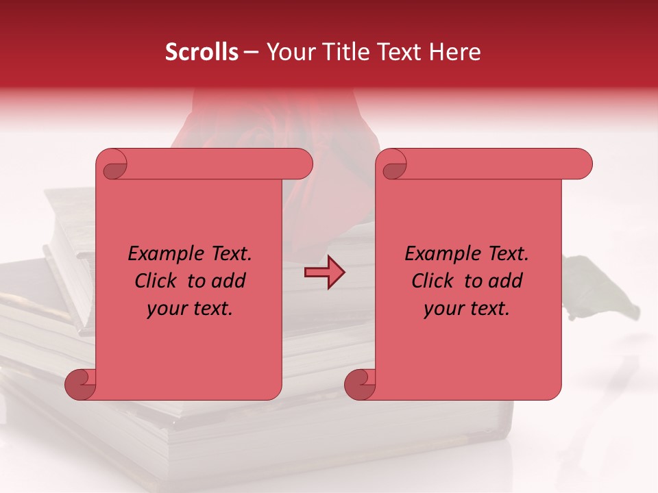 Pasion De Febrero Literatura PowerPoint Template