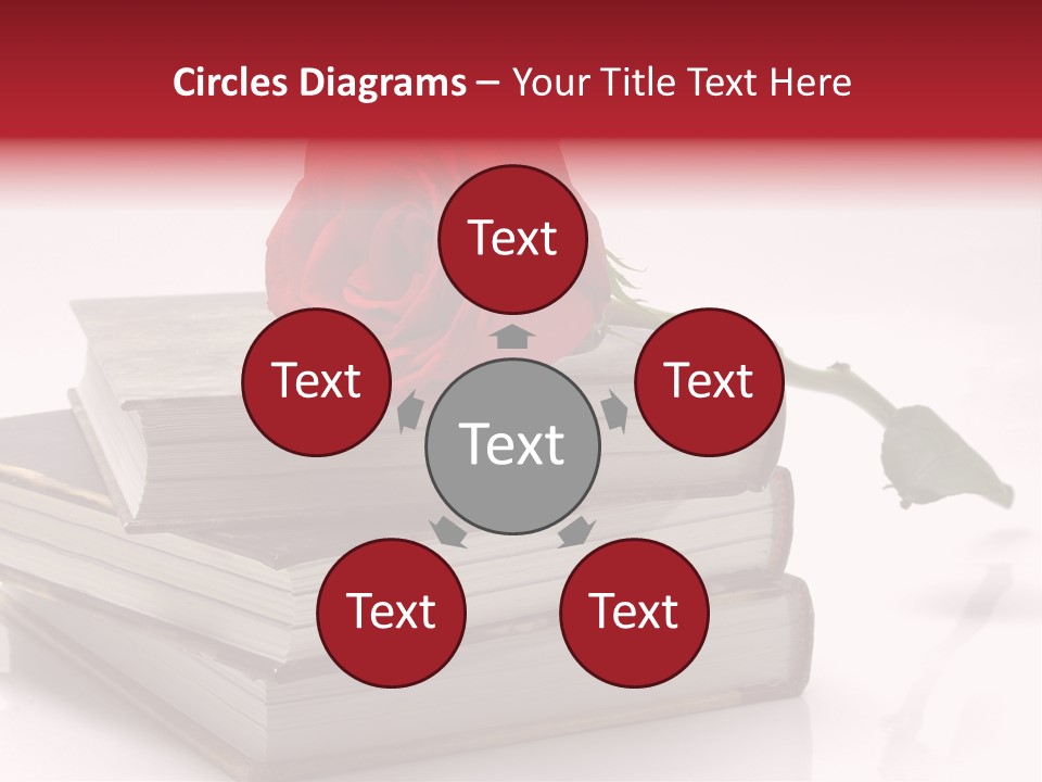 Pasion De Febrero Literatura PowerPoint Template