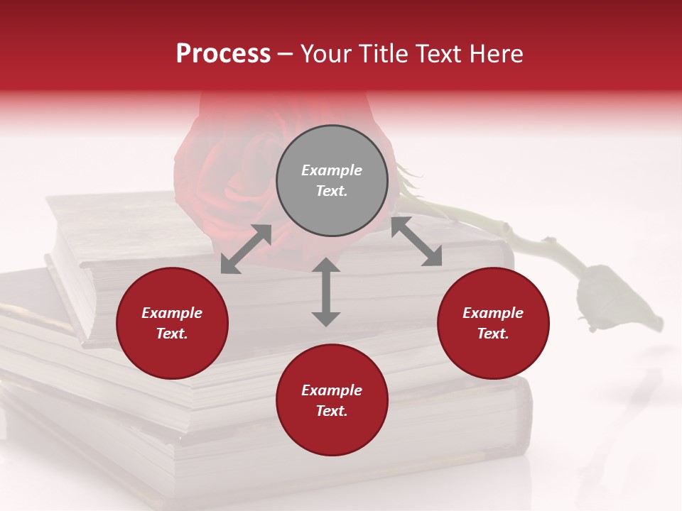 Pasion De Febrero Literatura PowerPoint Template