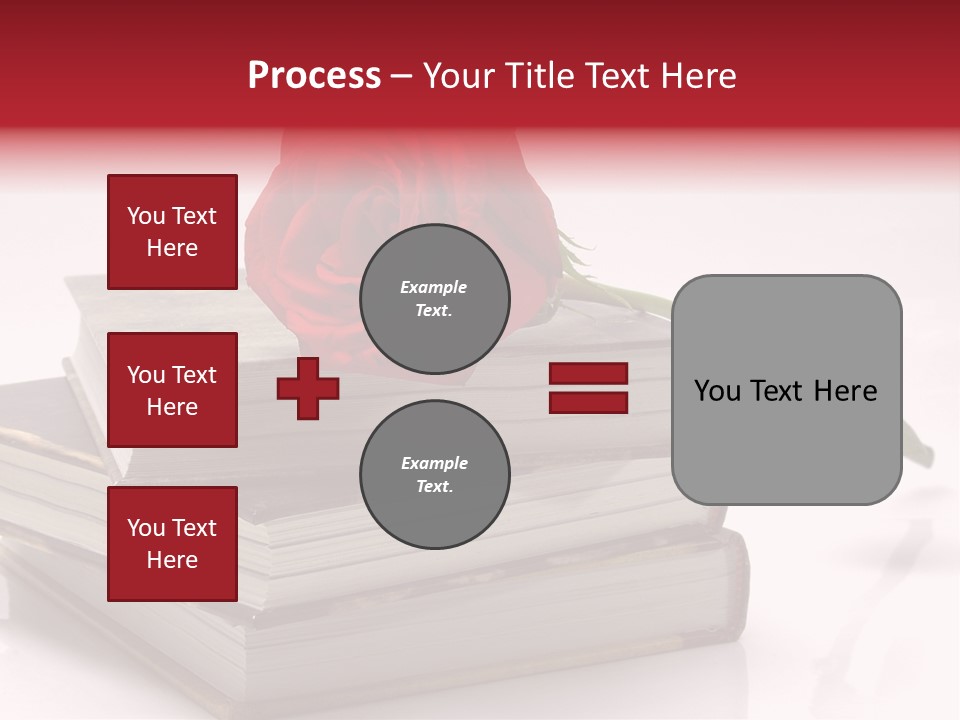 Pasion De Febrero Literatura PowerPoint Template