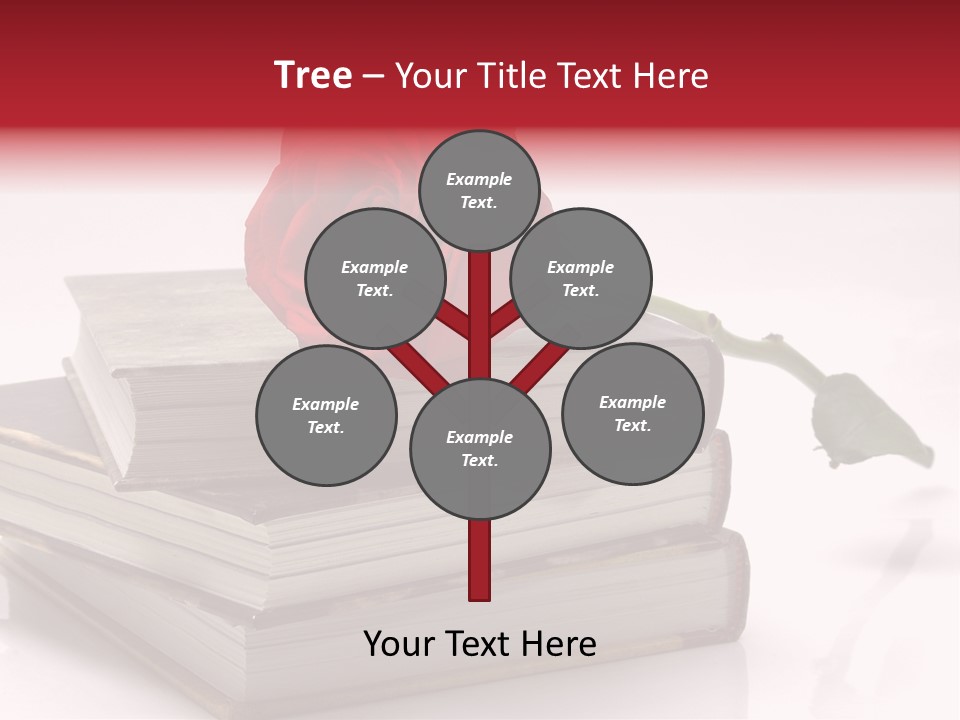 Pasion De Febrero Literatura PowerPoint Template