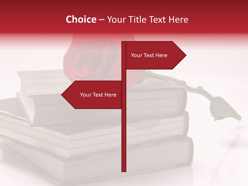 Pasion De Febrero Literatura PowerPoint Template