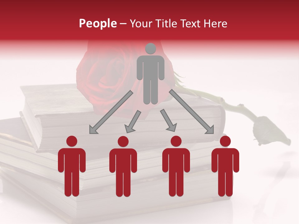 Pasion De Febrero Literatura PowerPoint Template