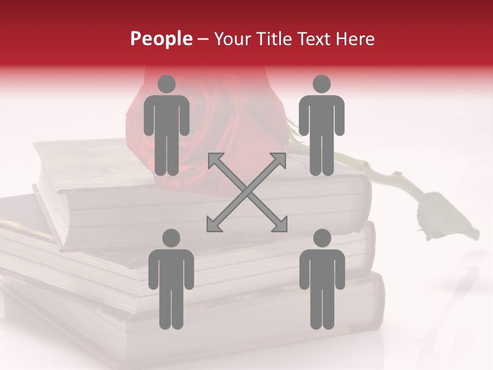 Pasion De Febrero Literatura PowerPoint Template