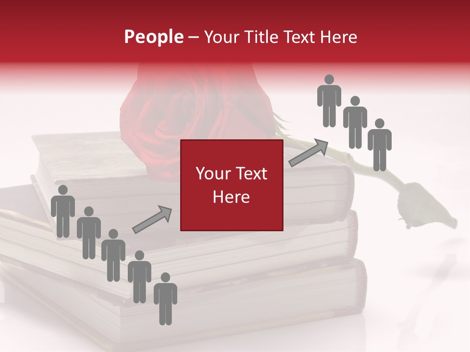 Pasion De Febrero Literatura PowerPoint Template