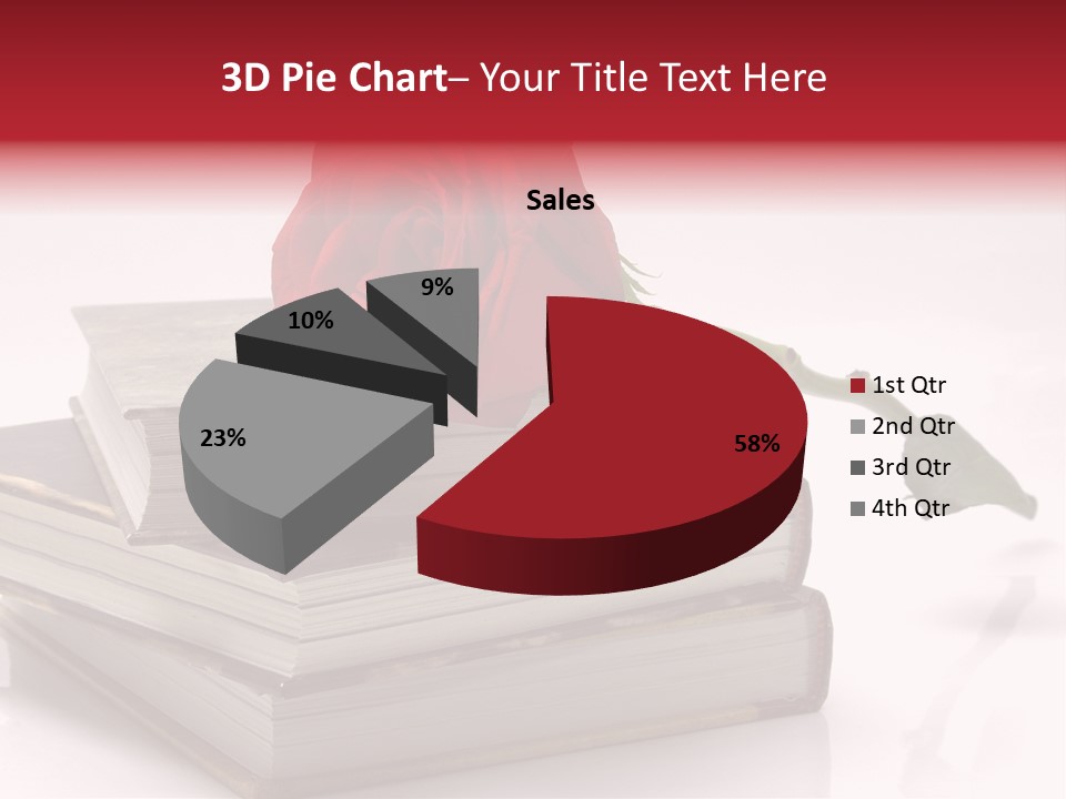 Pasion De Febrero Literatura PowerPoint Template
