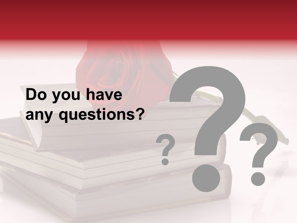 Pasion De Febrero Literatura PowerPoint Template