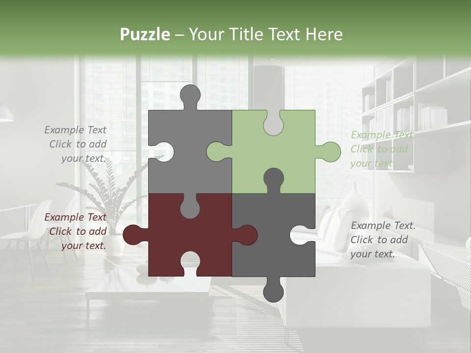 Living Room Propriet Dentro PowerPoint Template